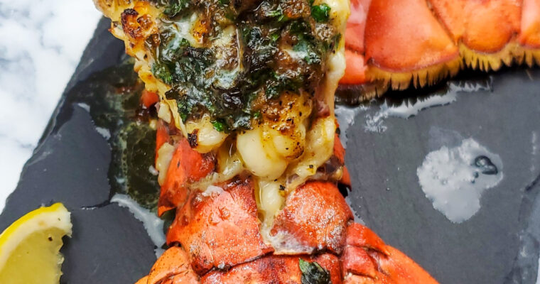 Grilled Lobster Tail - awwwlicious.com